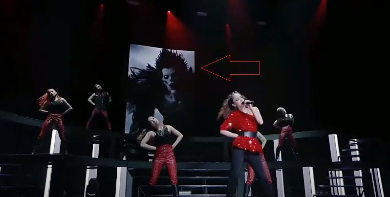 Ryuk in song Fighter