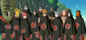 Akatsuki, a group of rogue ninjas