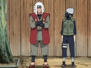 Jiraiya tells Kakashi something important regarding Tsunade