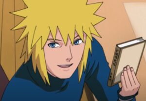 Minato reads Jiraiya's book