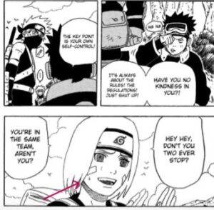 Rin first appearance in manga
