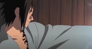 Sasuke trying to kill Orochimaru