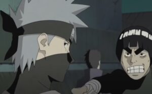 Guy tries to motivate Kakashi