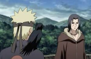 Itachi gives an advice to Naruto
