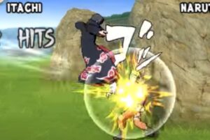 Itachi in Ultimate Ninja 4