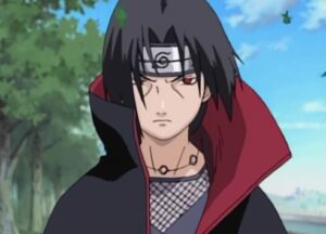 Itachi's first appearance in anime