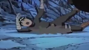 Lee in combat with Akahoshi